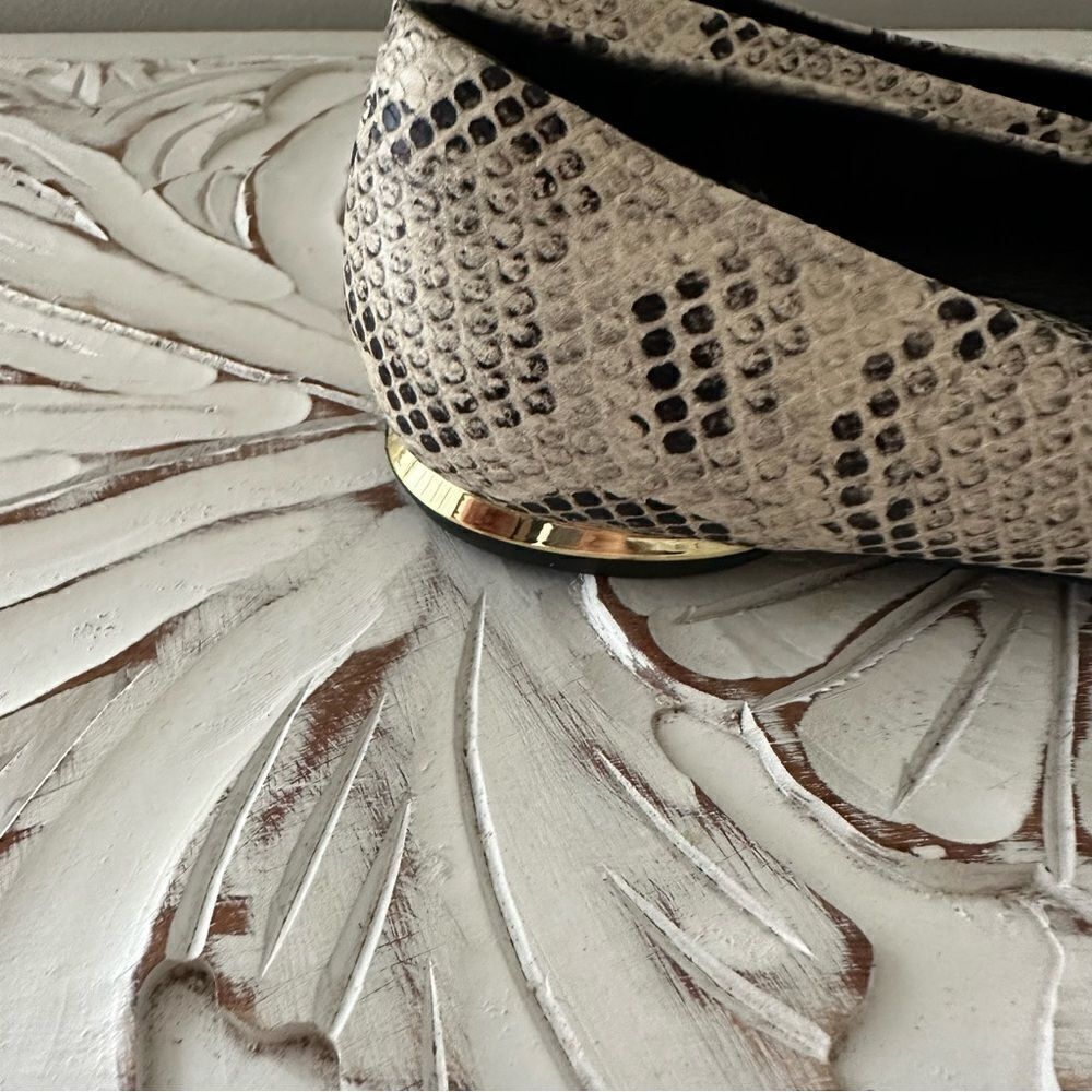 MARION PARKE Must Have Flat Python Snake Print Cl… - image 7